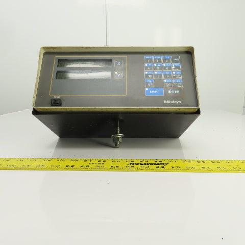 Mitutoyo APL-325L 2-Axis Digital Readout Console Display 120VAC W/Cord (Works)