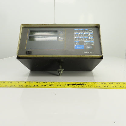 Mitutoyo APL-325L 2-Axis Digital Readout Console Display 120VAC W/Cord (Works)