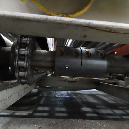 71" x 108" Gravity Roller Diverting Conveyor 230/460V Belt Drive Capable