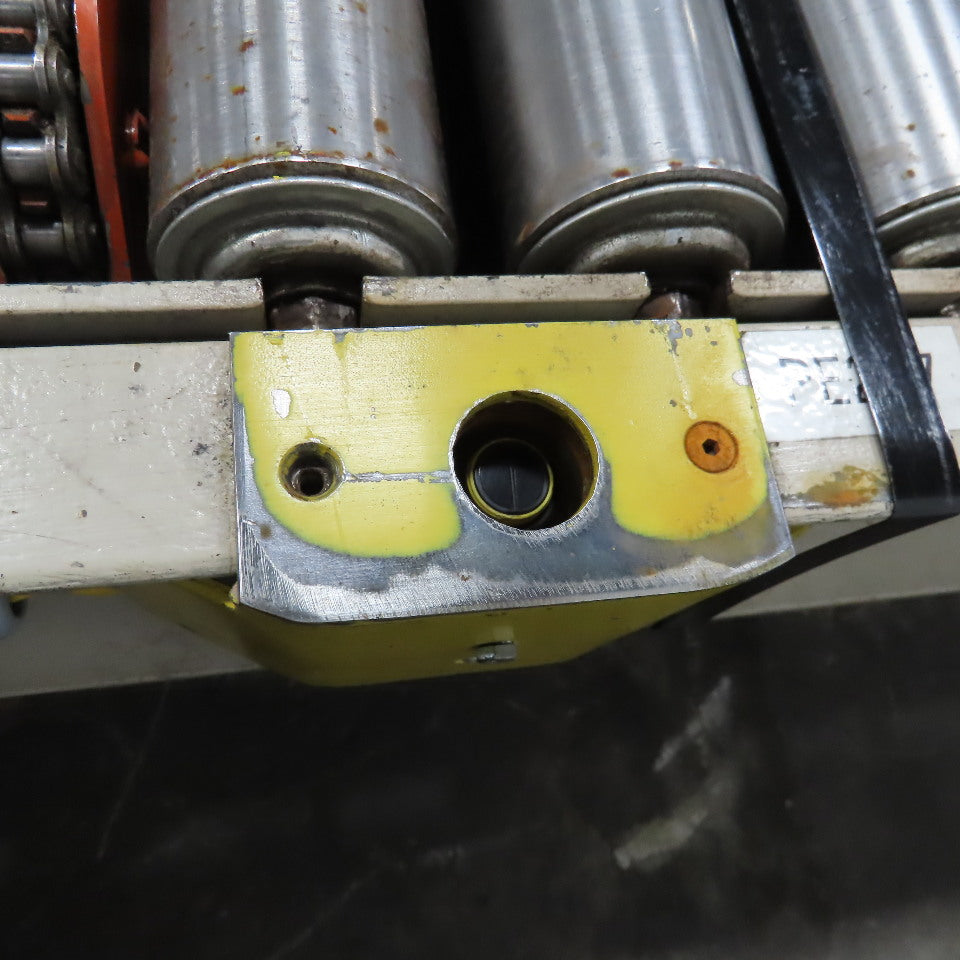 71" x 108" Gravity Roller Diverting Conveyor 230/460V Belt Drive Capable