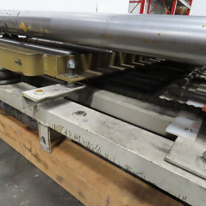 71" x 108" Gravity Roller Diverting Conveyor 230/460V Belt Drive Capable