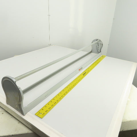 Uline H-364 48" Horizontal Paper Cutter Floor Or Wall Mount