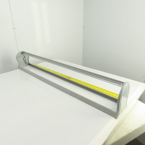 Uline H-364 48" Horizontal Paper Cutter Floor Or Wall Mount
