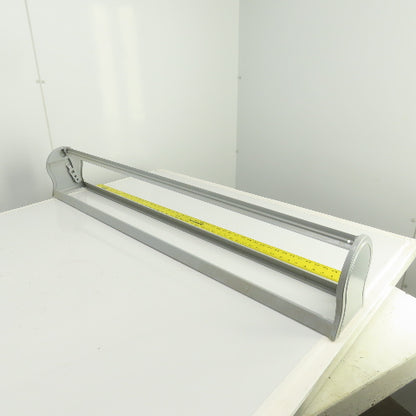 Uline H-364 48" Horizontal Paper Cutter Floor Or Wall Mount
