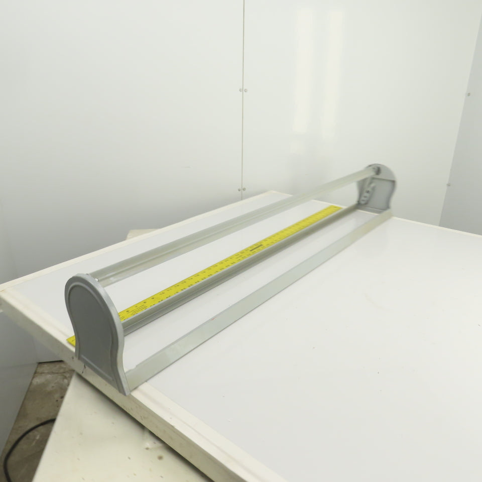 Uline H-364 48" Horizontal Paper Cutter Floor Or Wall Mount