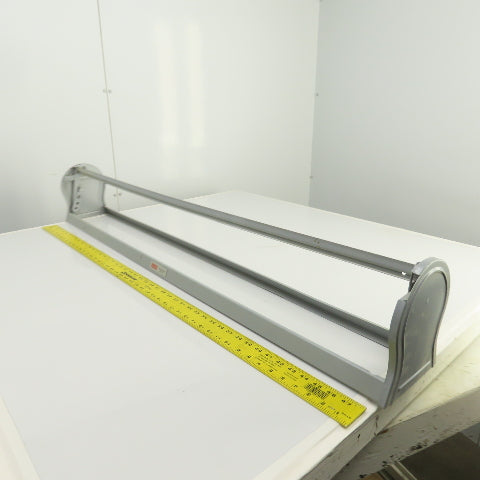Uline H-364 48" Horizontal Paper Cutter Floor Or Wall Mount