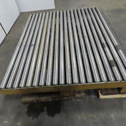 71" BF x 60" Powered Roller Conveyor 208-460V 26FPM Needs Belt