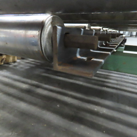 71" BF x 60" Powered Roller Conveyor 208-460V 26FPM Needs Belt