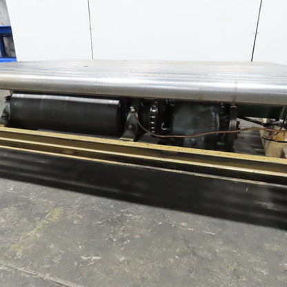 71" BF x 60" Powered Roller Conveyor 208-460V 26FPM Needs Belt