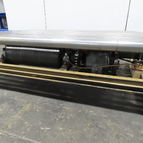 71" BF x 60" Powered Roller Conveyor 208-460V 26FPM Needs Belt
