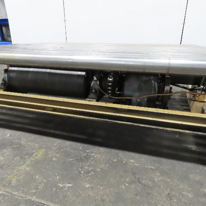 71" BF x 60" Powered Roller Conveyor 208-460V 26FPM Needs Belt