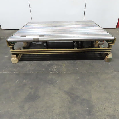 71" BF x 60" Powered Roller Conveyor 208-460V 26FPM Needs Belt