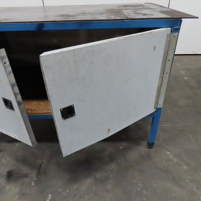 36" x 60" Light Weight Steel Top Workshop Garage Workbench Storage Cabinet