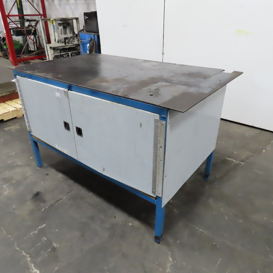 36" x 60" Light Weight Steel Top Workshop Garage Workbench Storage Cabinet