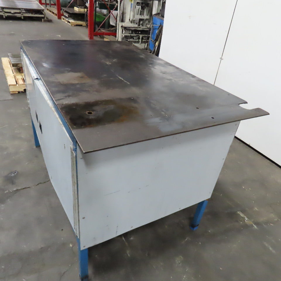 36" x 60" Light Weight Steel Top Workshop Garage Workbench Storage Cabinet