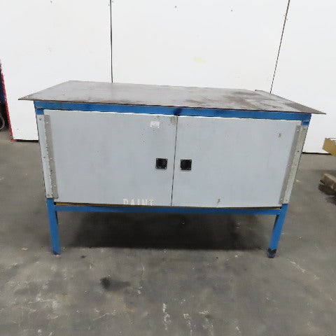 36" x 60" Light Weight Steel Top Workshop Garage Workbench Storage Cabinet