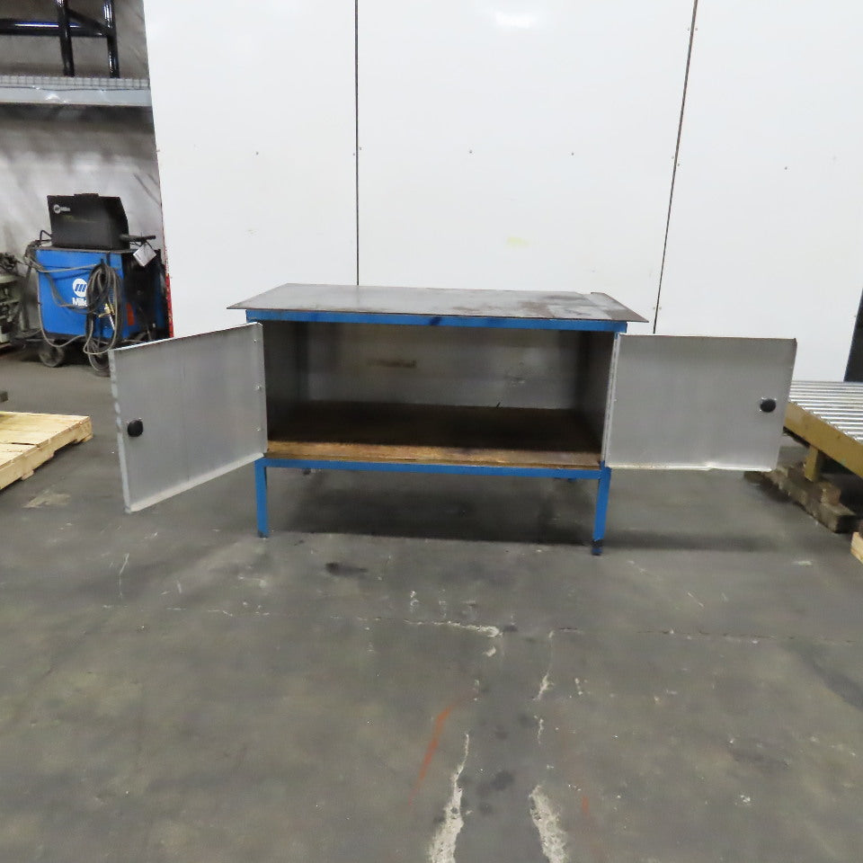 36" x 60" Light Weight Steel Top Workshop Garage Workbench Storage Cabinet