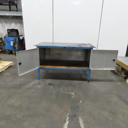 36" x 60" Light Weight Steel Top Workshop Garage Workbench Storage Cabinet
