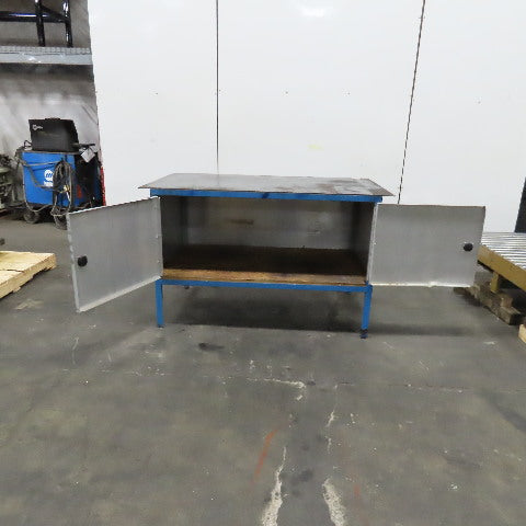 36" x 60" Light Weight Steel Top Workshop Garage Workbench Storage Cabinet