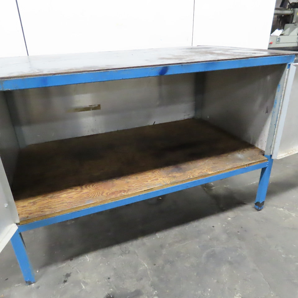 36" x 60" Light Weight Steel Top Workshop Garage Workbench Storage Cabinet