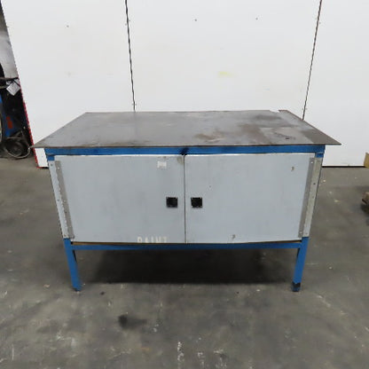 36" x 60" Light Weight Steel Top Workshop Garage Workbench Storage Cabinet