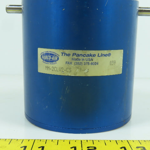 Fabco Air MM 2CLV2-CS Double Acting Air Cylinder 2-1/4" Bore 2" Stroke