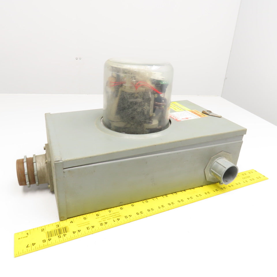 Schlumberger Type SL2S 200CL 480V 3Ph 3W 60Hz 57.6Kh Kilowatt-hour Meter & Base