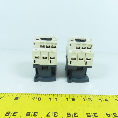 Schneider CAD50 10A Contactor Starter 120V Coil Lot Of 2