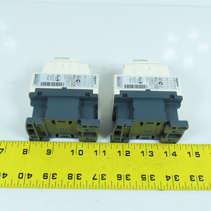 Schneider CAD50 10A Contactor Starter 120V Coil Lot Of 2