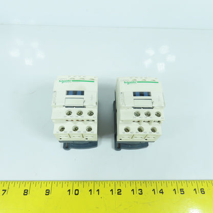 Schneider CAD50 10A Contactor Starter 120V Coil Lot Of 2