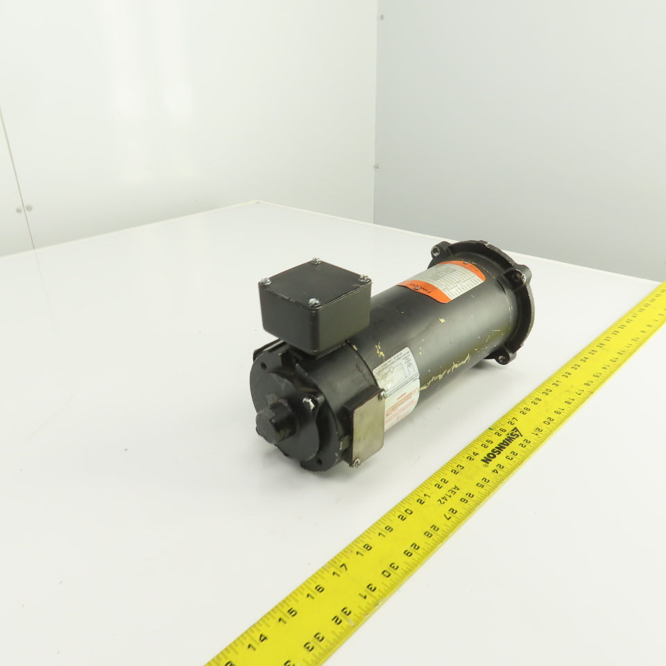 IMO Fincor 9305009TN-B 0.5HP DC Electric Motor 1750RPM 90VDC 4.8A 56C Frame