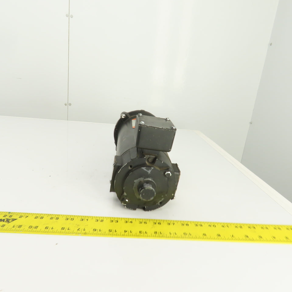 IMO Fincor 9305009TN-B 0.5HP DC Electric Motor 1750RPM 90VDC 4.8A 56C Frame