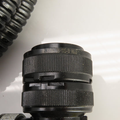 Sinz PT707 MS3106A28-11P 10' 22 Pin Right Angle Female x Straight Male Cordset
