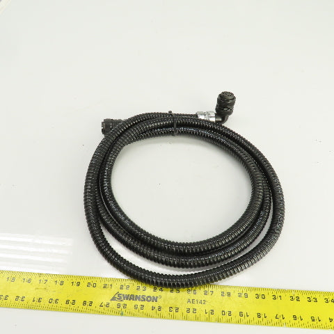 Sinz PT707 MS3018A 20-29SW 10' 17 Pin Right Angle Female x Straight Male Cordset