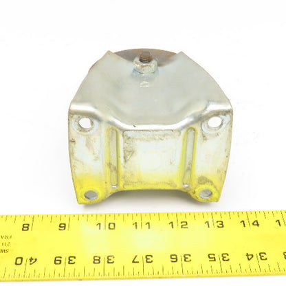 3-1/2" Steel U-Groove Pipe Roller Track Wheel 1" Groove Needs New Bearings