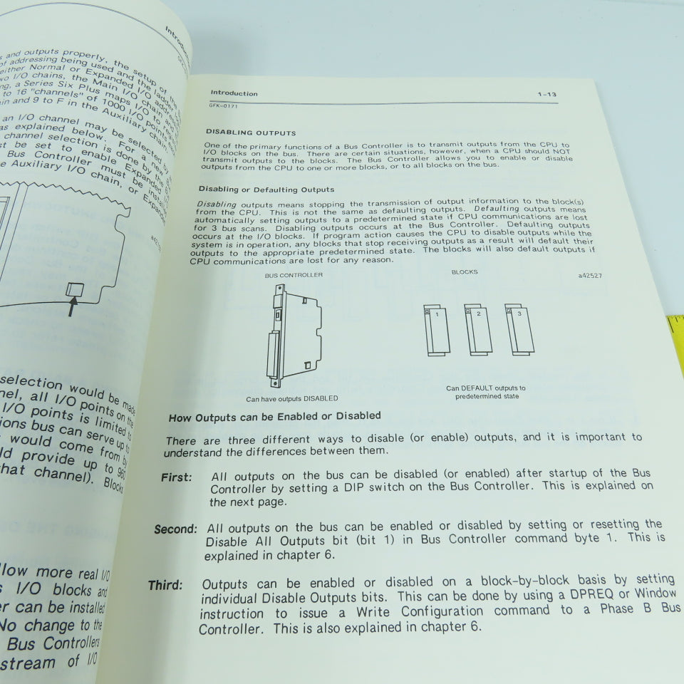 GE Fanuc Series 6 Bus Controller User's Manual
