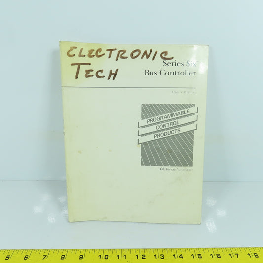 GE Fanuc Series 6 Bus Controller User's Manual
