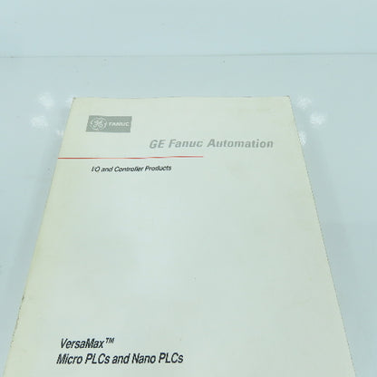 GE Fanuc GFK-1645A VersaMax Micro & Nano PLCs User Manual