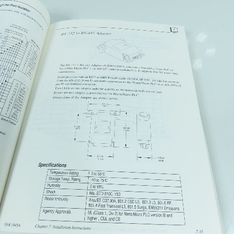 GE Fanuc GFK-1645A VersaMax Micro & Nano PLCs User Manual