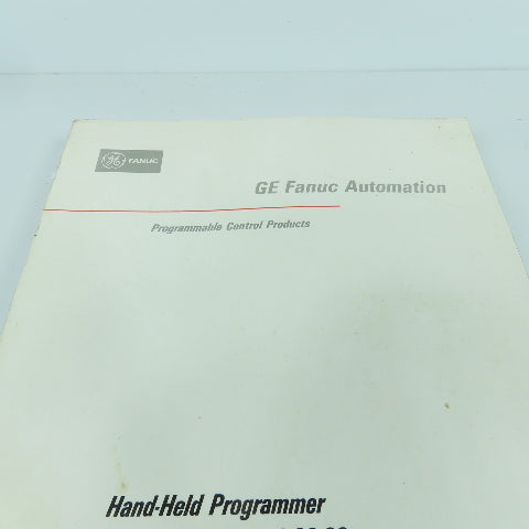 GE Fanuc Series 90-30 & 90-20 Programmable Controller User's Manual