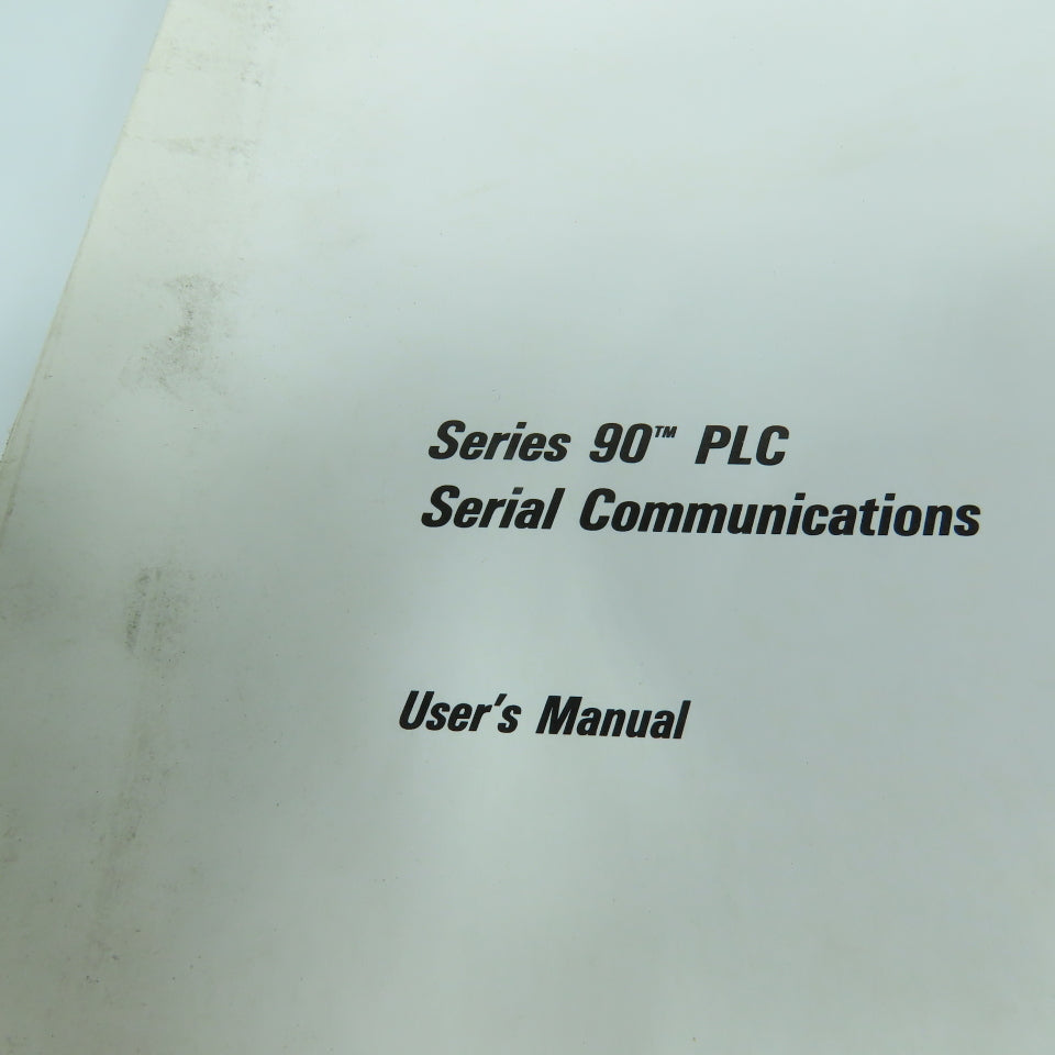 GE Fanuc Series 90 PLC Controller Serial Communications & Product Summary Lot/2