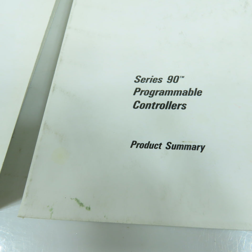GE Fanuc Series 90 PLC Controller Serial Communications & Product Summary Lot/2