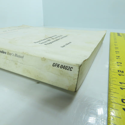 GE Fanuc GFK-0402C 90-30/20 Hand-Held Programmable Controller User's Manual