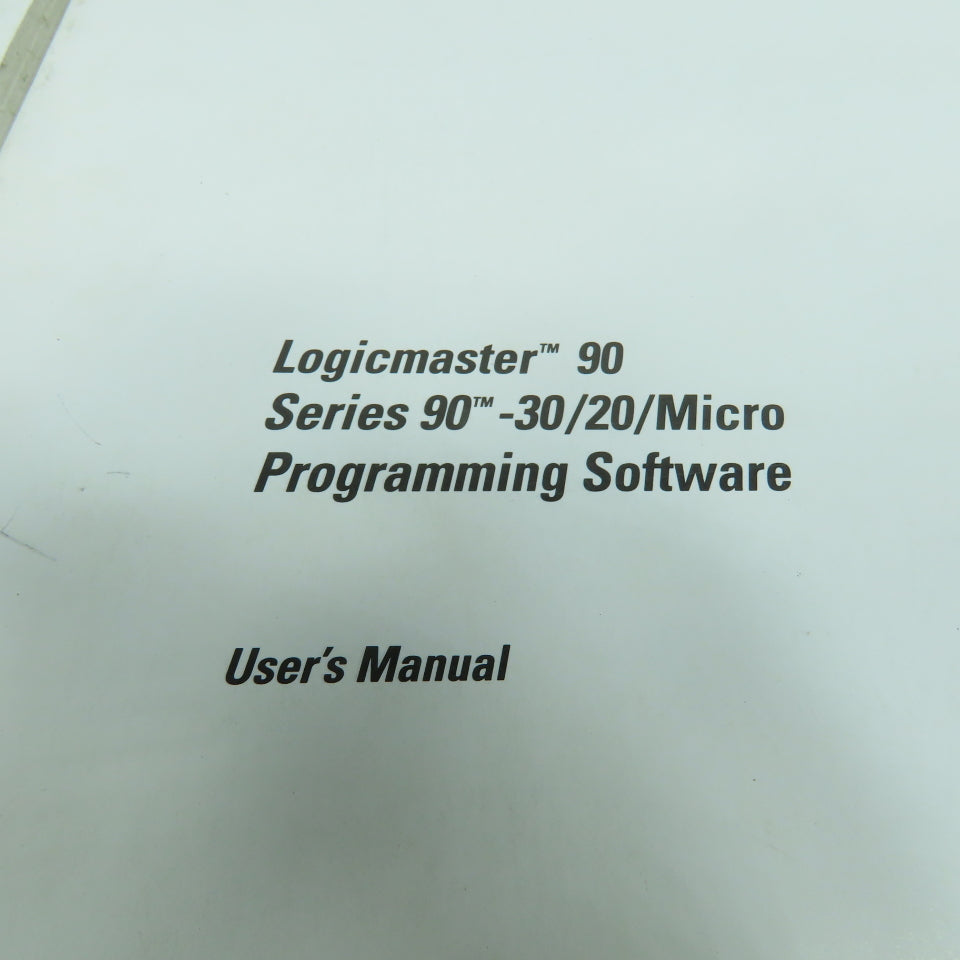 GE Fanuc GFK-0467H GFK-0466J 90-30/20 Micro PLC Reference & Programming Manuals