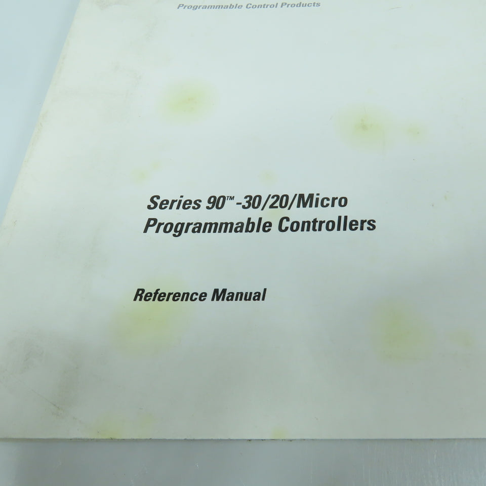 GE Fanuc GFK-0467H GFK-0466J 90-30/20 Micro PLC Reference & Programming Manuals