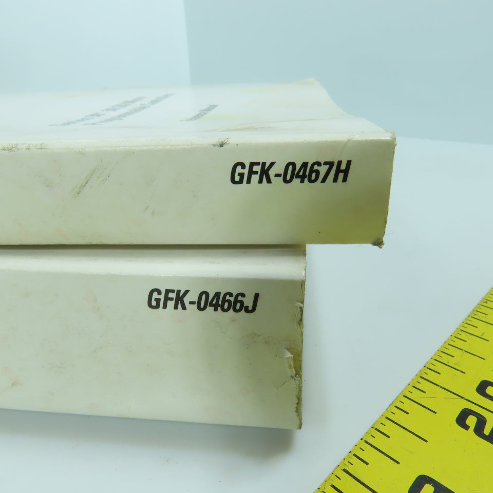 GE Fanuc GFK-0467H GFK-0466J 90-30/20 Micro PLC Reference & Programming Manuals