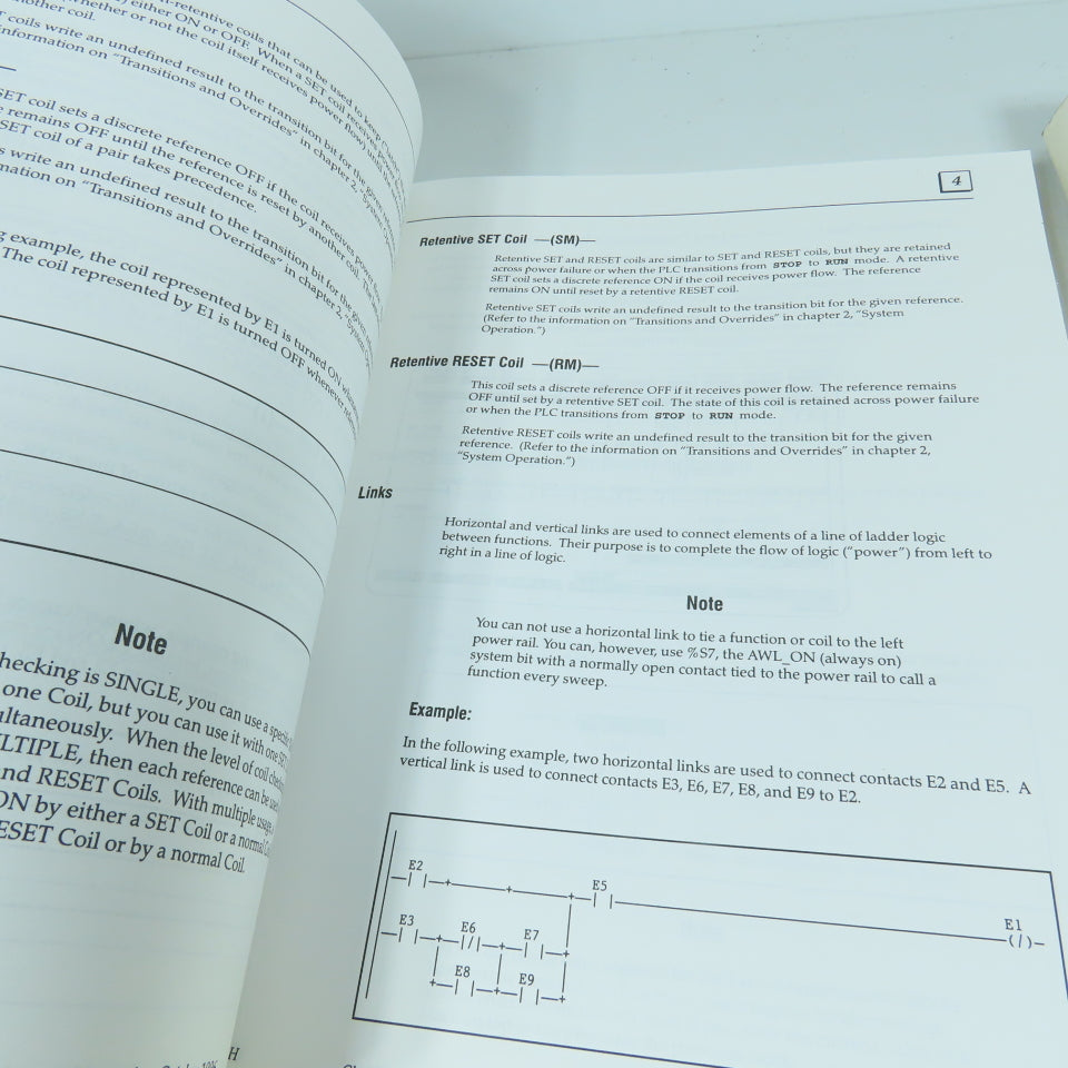 GE Fanuc GFK-0467H GFK-0466J 90-30/20 Micro PLC Reference & Programming Manuals