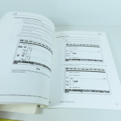 GE Fanuc GFK-0467H GFK-0466J 90-30/20 Micro PLC Reference & Programming Manuals