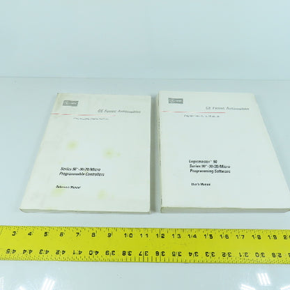 GE Fanuc GFK-0467H GFK-0466J 90-30/20 Micro PLC Reference & Programming Manuals