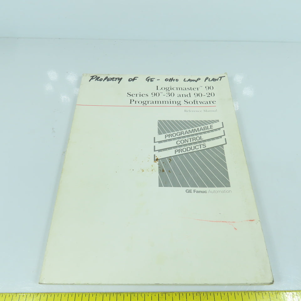 GE Fanuc GFK-0467 Series 90-30/20 Programming Software Reference Manual